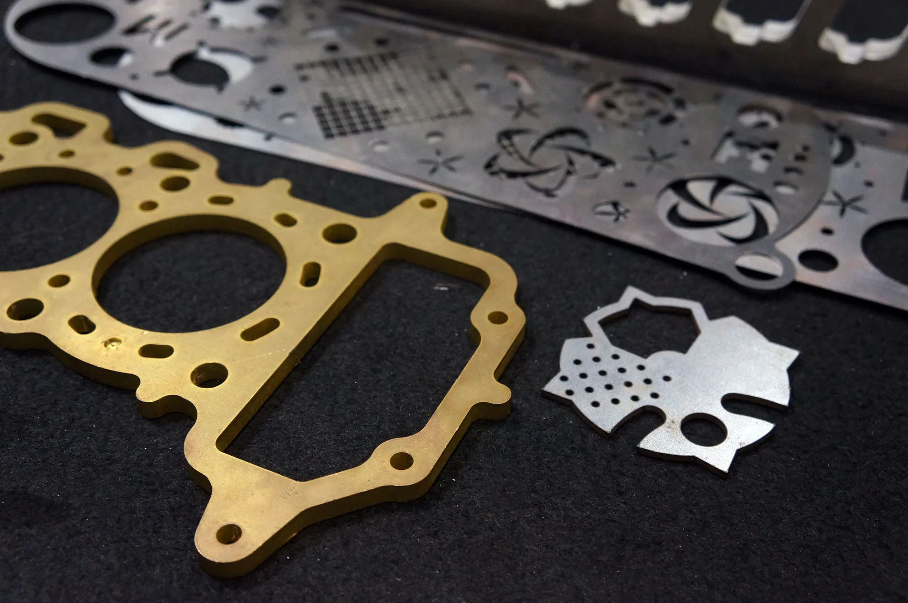 Cut parts for an engineering project