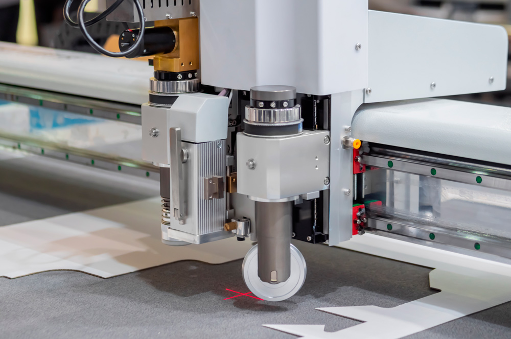 Digital Knife Cutting process