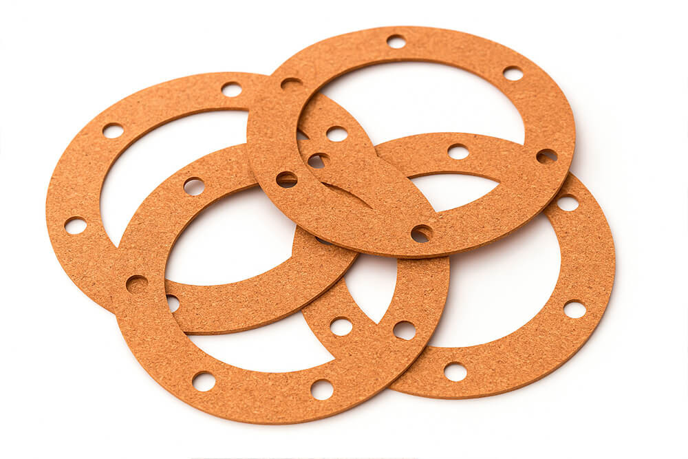 Gasket Grade Cork Cutting